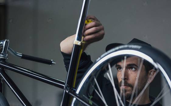 how to measure bike wheel size in inches